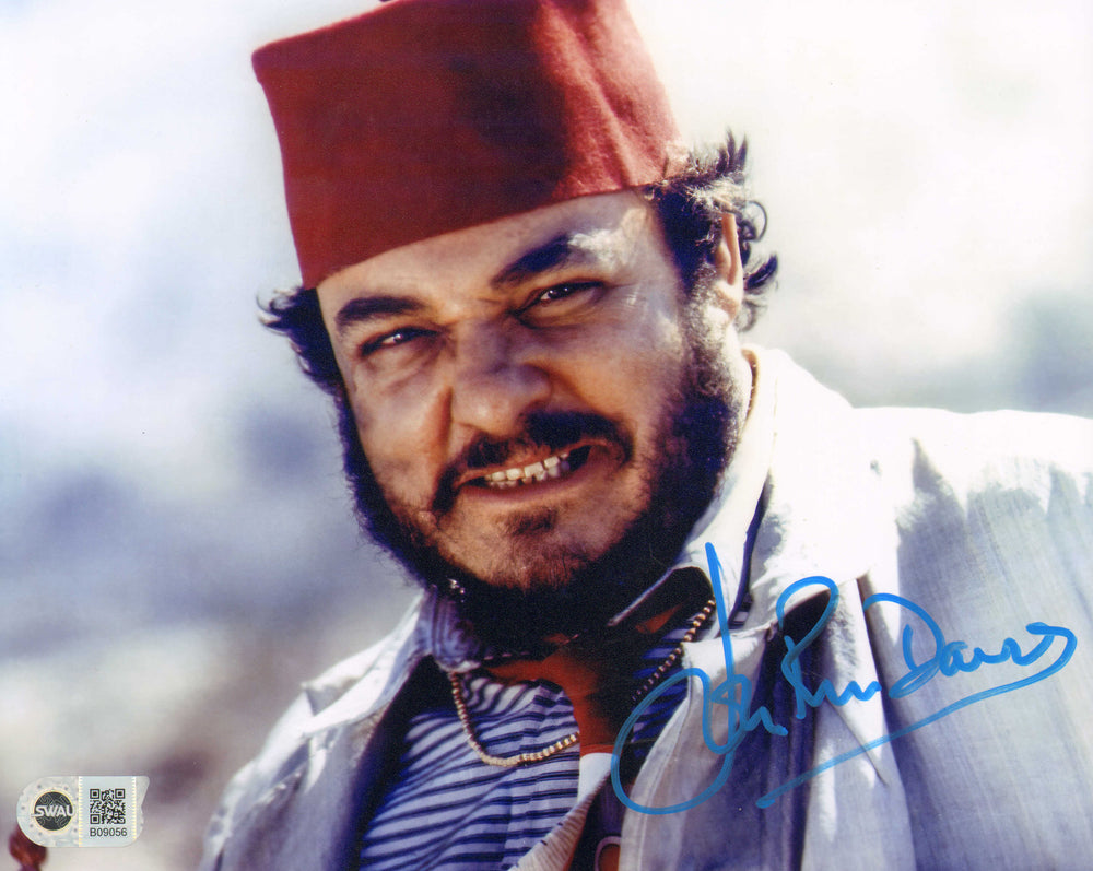 John Rhys-Davies as Sallah in Indiana Jones & The Last Crusade (SWAU) Signed 8x10 Photo