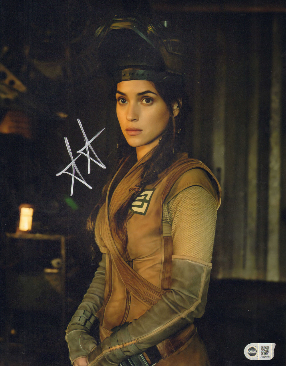 Adria Arjona as Bix Caleen in Star Wars: Andor (SWAU) Signed 11x14 Photo