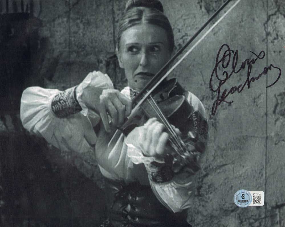 Cloris Leachman as Frau Blücher in Mel Brooks' Young Frankenstein (Beckett) Signed 8x10 Photo
