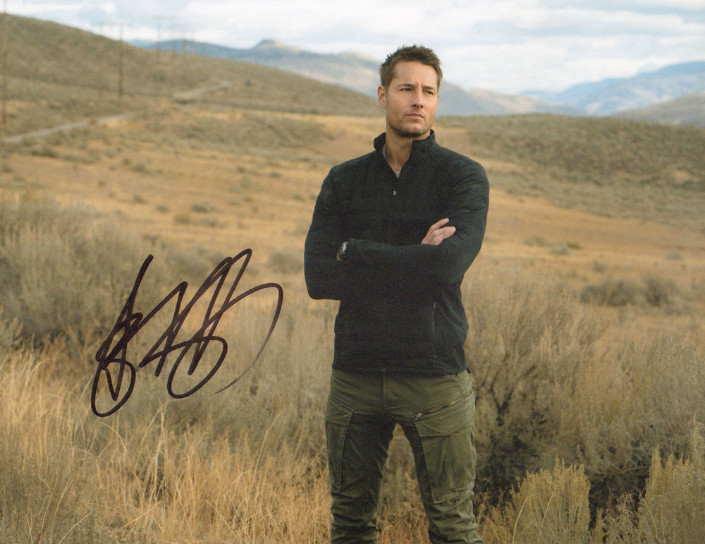 Justin Hartley as Colter Shaw in Tracker Signed 11x14 Photo