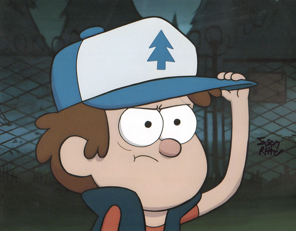 Jason Ritter as Dipper Pines in Gravity Falls Signed 11x14 Photo