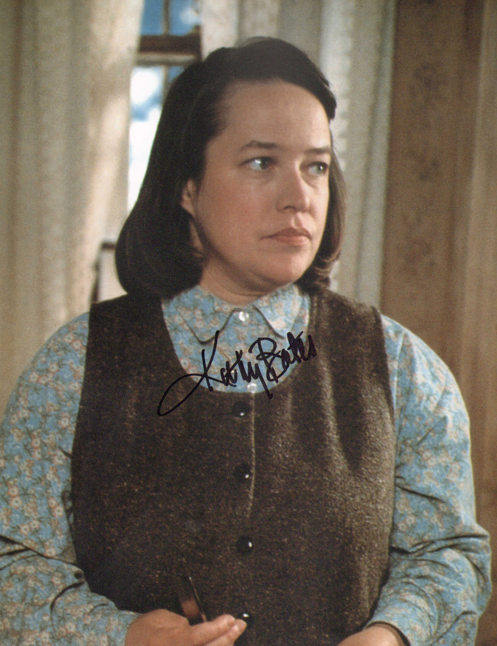Kathy Bates as Annie Wilkes in Stephen King's Misery Signed 11x14 Photo