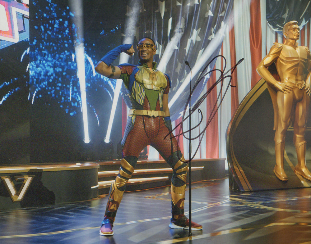 Jesse T. Usher as A-Train in The Boys Signed 11x14 Photo