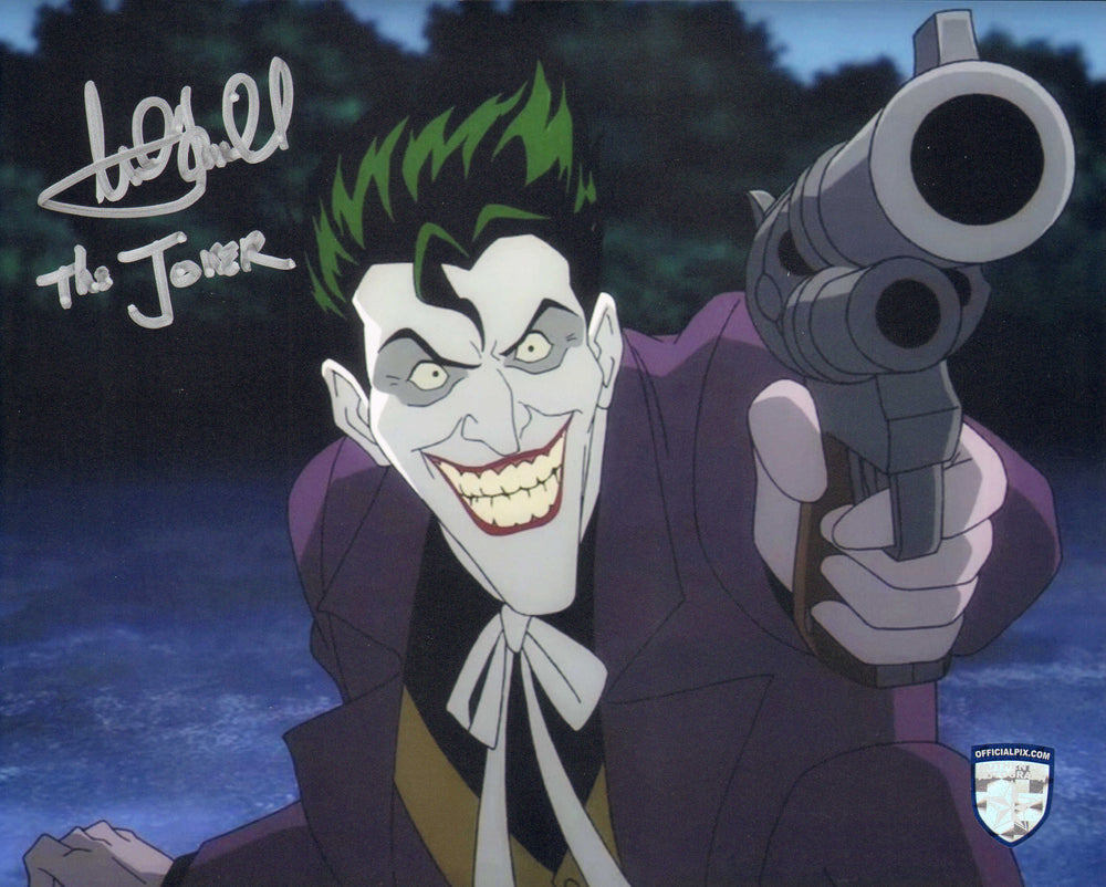 Mark Hamill as the Joker in Batman: The Killing Joke (Official Pix) Signed 8x10 Photo with Character Name