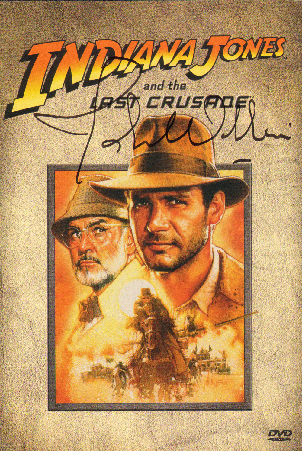 John Williams Composer of Indiana Jones and the Last Crusade Signed DVD Insert