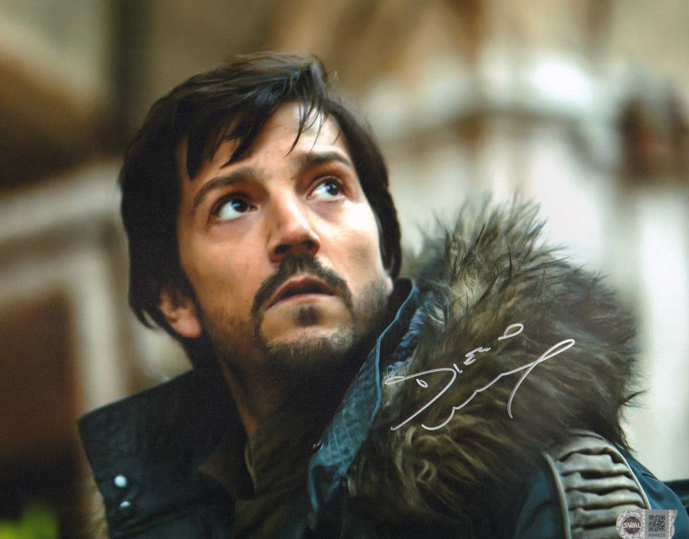 Diego Luna as Cassian Andor in Rogue One: A Star Wars Story (SWAU) Signed 11x14 Photo