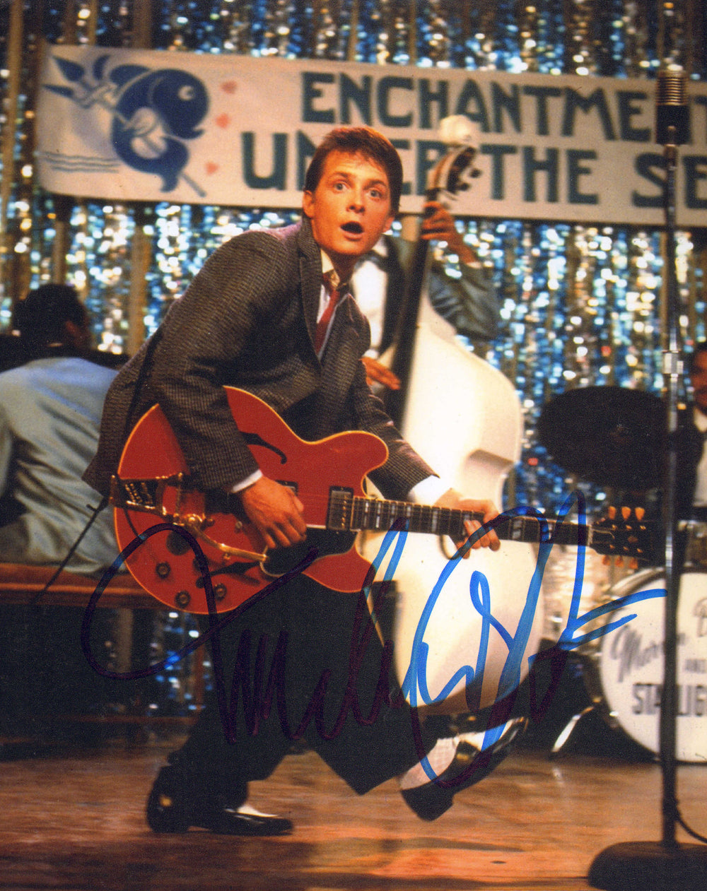 Michael J. Fox as Marty McFly in Back to the Future Signed 8x10 Photo