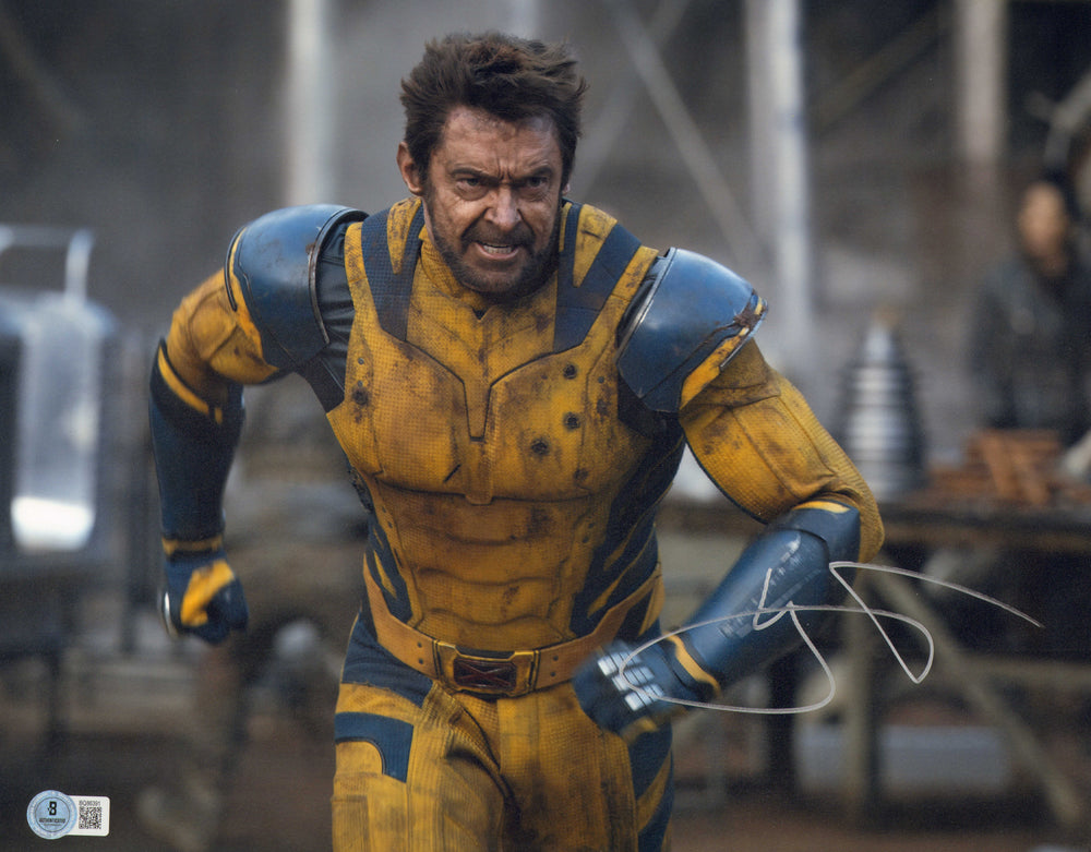 Hugh Jackman as Wolverine in Deadpool & Wolverine (Beckett) Signed 11x14 Photo