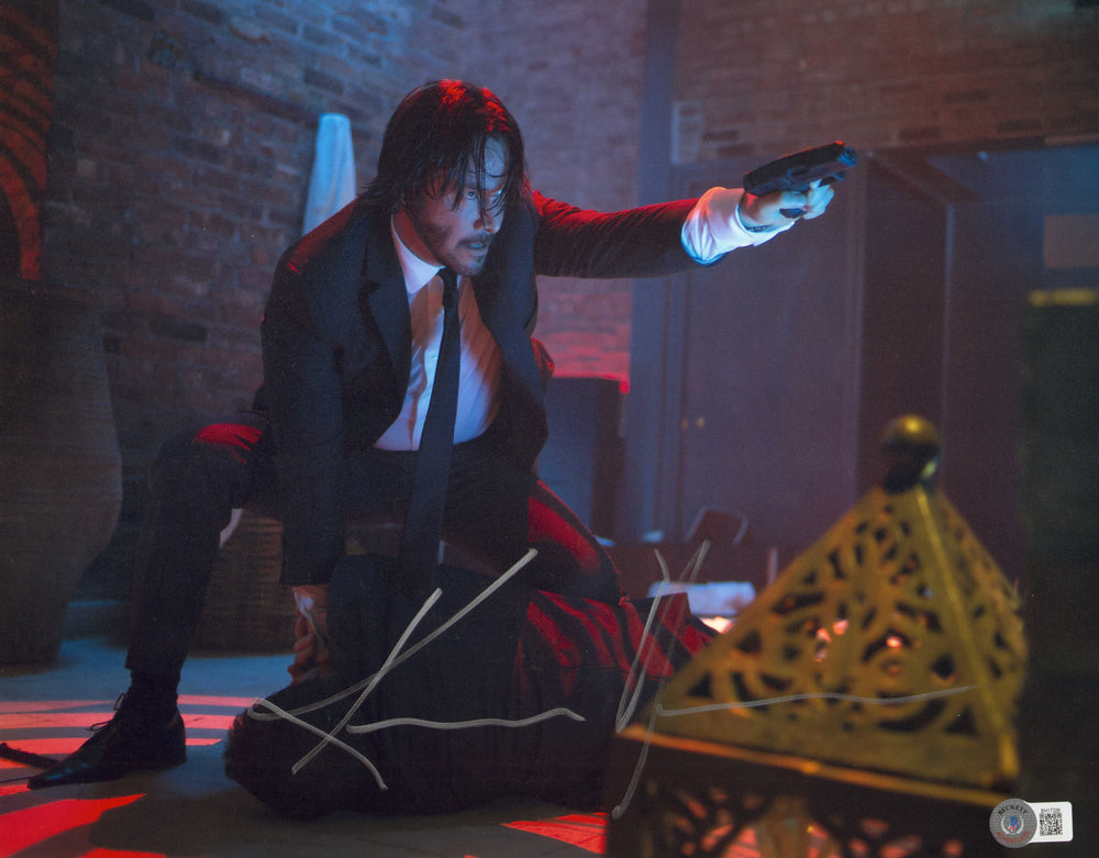 Keanu Reeves as John Wick in John Wick: Chapter 2 (Beckett) Signed 11x14 Photo