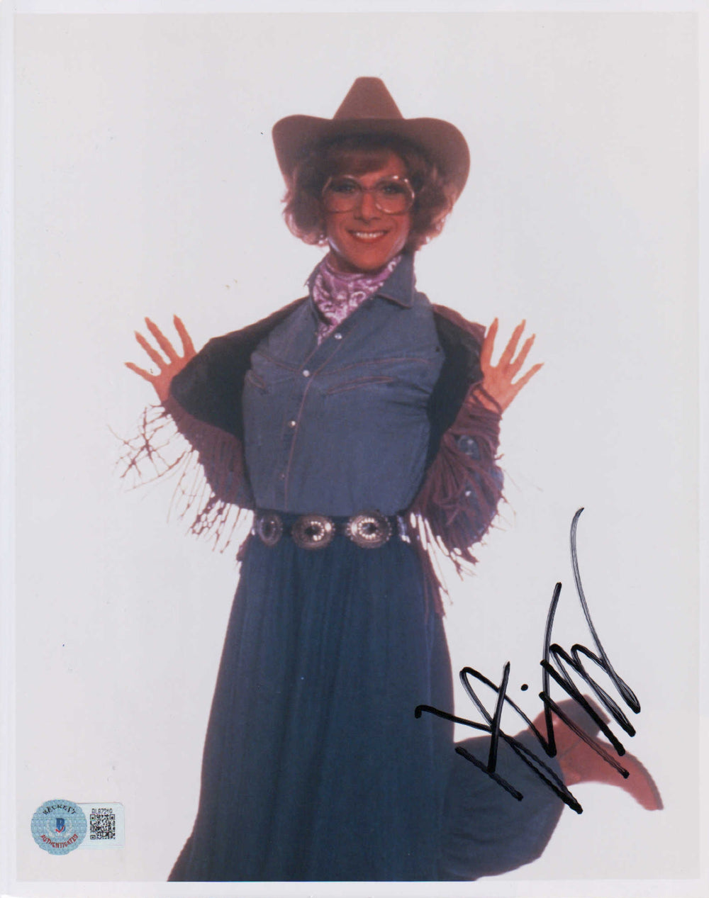 Dustin Hoffman as Michael Dorsey / Dorothy Michaels in Tootsie Signed 8x10 Photo