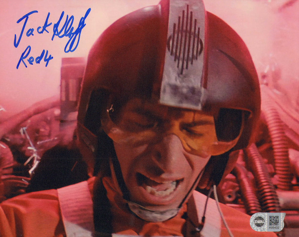 Jack Klaff as Red Four in Star Wars: A New Hope (SWAU) Signed 8x10 Photo