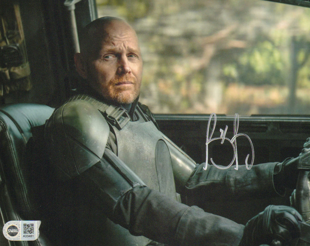 Bill Burr as Migs Mayfield Driving in Star Wars: The Mandalorian (SWAU) Signed 8x10 Photo