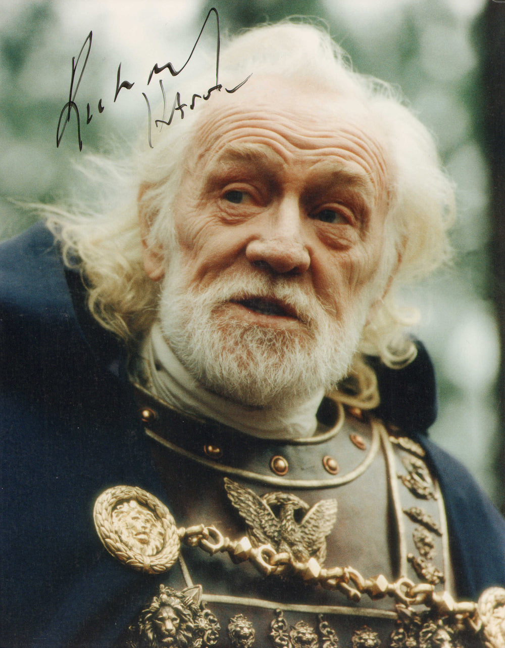 Richard Harris as Marcus Aurelius in Ridley Scott's Gladiator Signed 8 ...