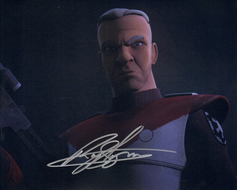 Ray Stevenson as Gar Saxon in Star Wars: Rebels Signed 8x10 Photo