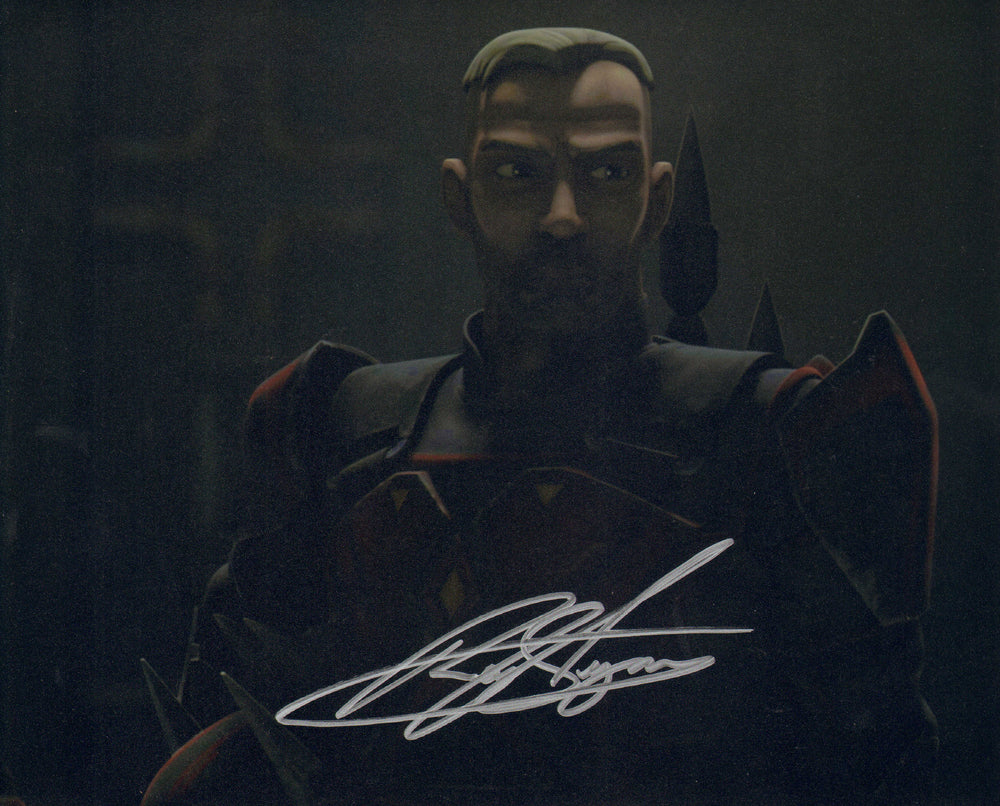 Ray Stevenson as Gar Saxon in Star Wars: The Clone Wars Signed 8x10 Photo