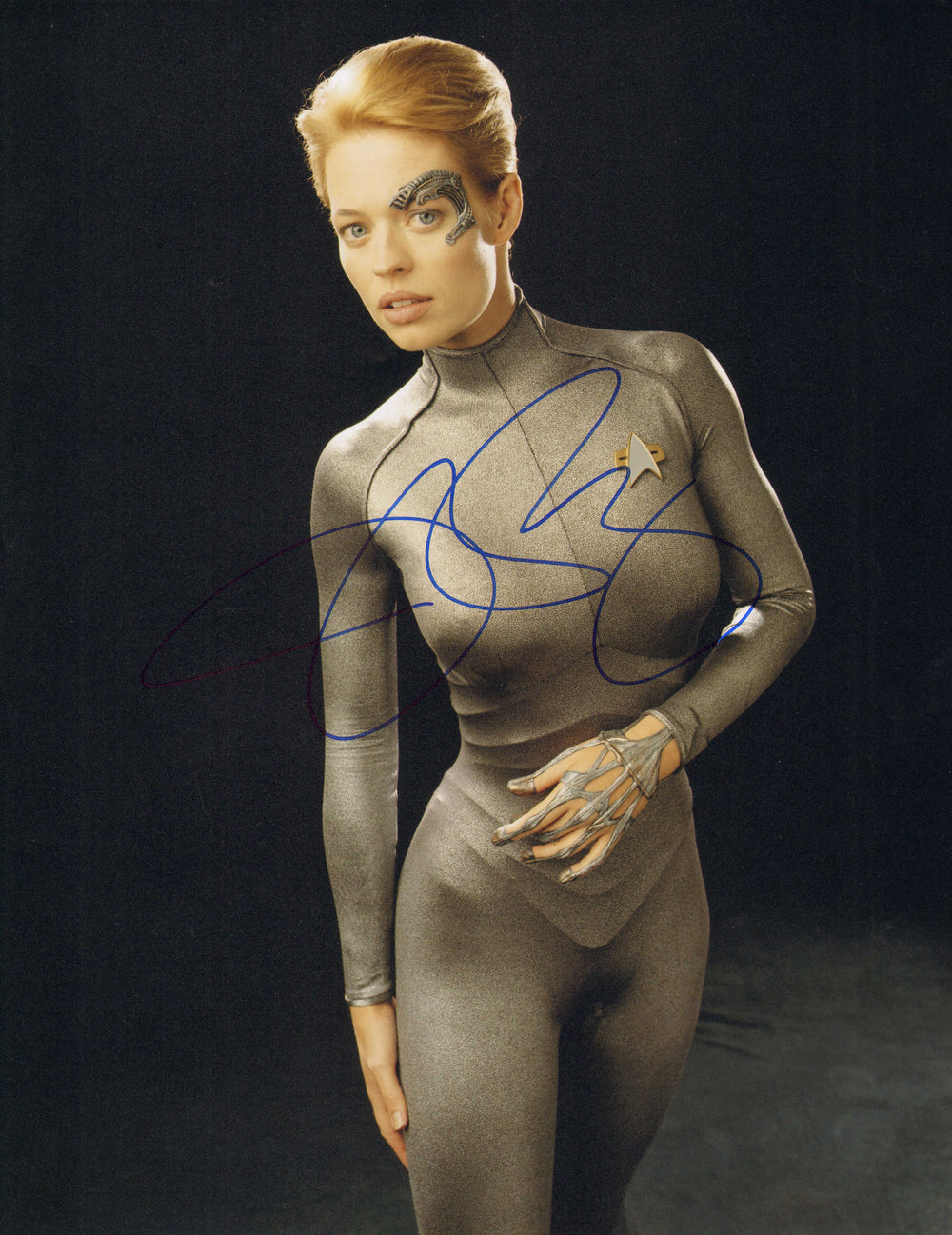 Jeri Ryan as Seven of Nine in Star Trek: Picard Signed 11x14 Photo
