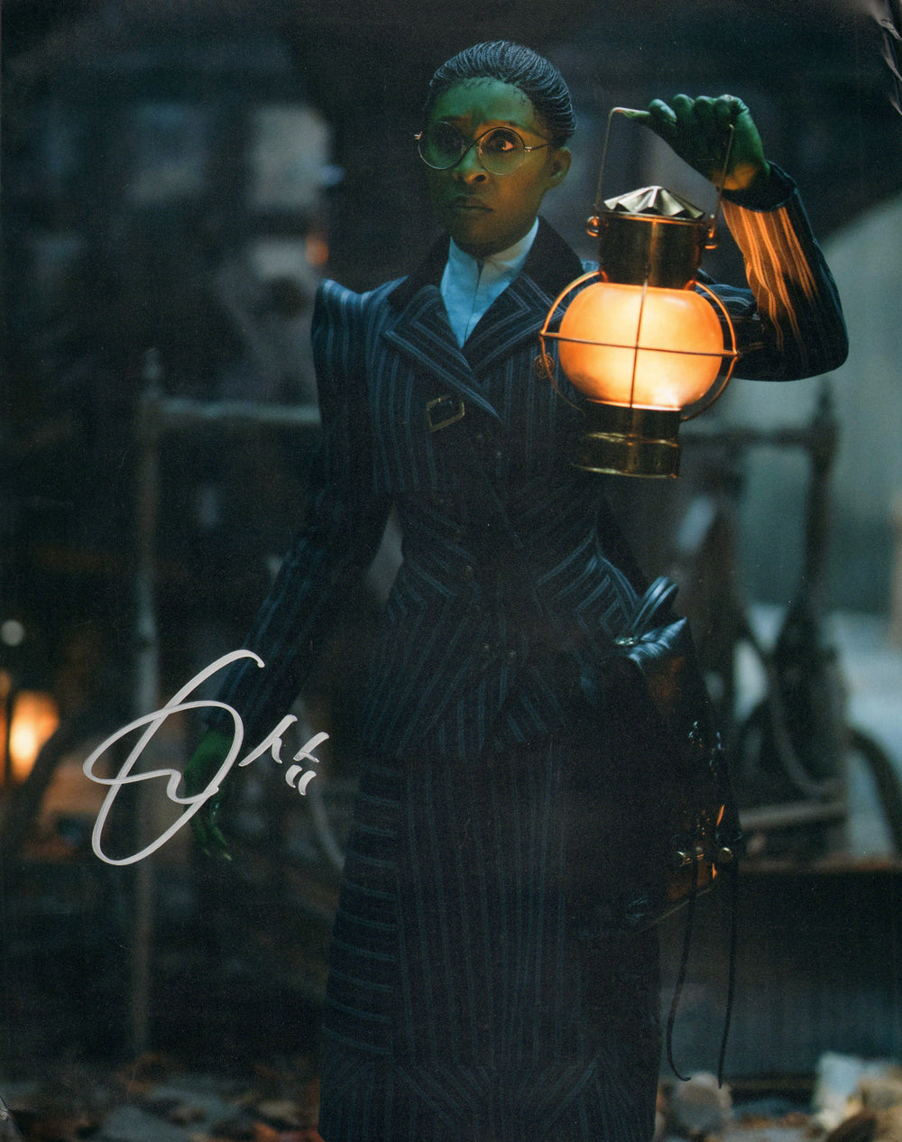Cynthia Erivo as Elphaba Thropp in Wicked Signed 11x14 Photo