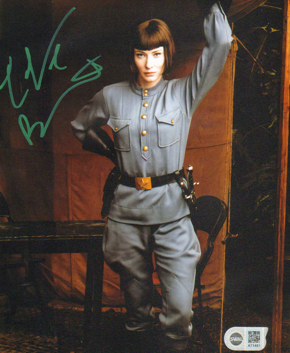 Cate Blanchett as Irina Spalko in Indiana Jones and the Kingdom of the Crystal Skull (SWAU) Signed 8x10 Photo