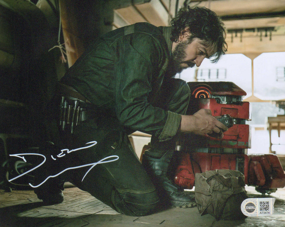 Diego Luna as Cassian Andor from Star Wars: Andor (SWAU) Signed 8x10 Photo