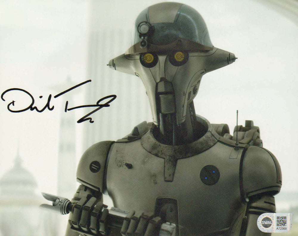 David Tennant as Professor Huyang in Star Wars: Ahsoka (SWAU) Signed 8x10 Photo