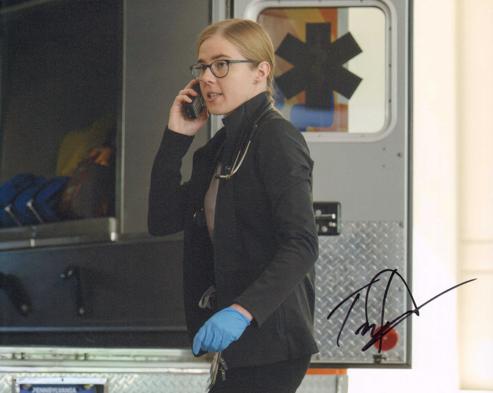 Taylor Dearden as Dr. Mel King in The Pitt Signed 8x10 Photo