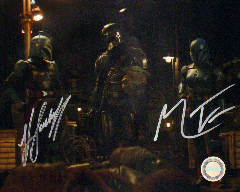 Katee Sackhoff as Bo-Katan and Mercedes Varnado as Koska Reeves in Star Wars: The Mandalorian (SWAU) Signed 8x10 Photo