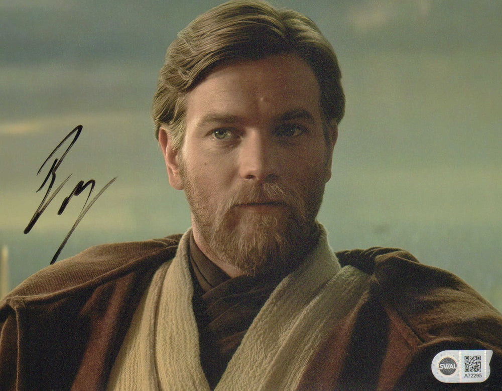 Ewan McGregor as Obi-Wan Kenobi in Star Wars Episode III: Revenge of the Sith (SWAU) Signed 8x10 Photo