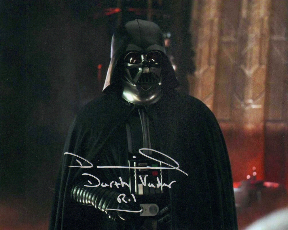 Daniel Naprous as Darth Vader in Star Wars: Rogue One Signed 8x10 Photo with Character Name