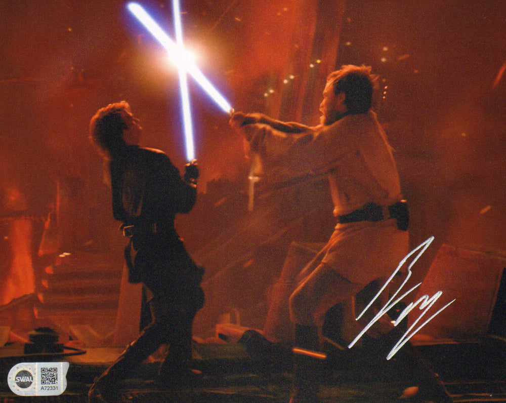 Ewan McGregor as Obi-Wan Kenobi from Star Wars Episode III: Revenge of the Sith (SWAU) Signed 8x10 Photo