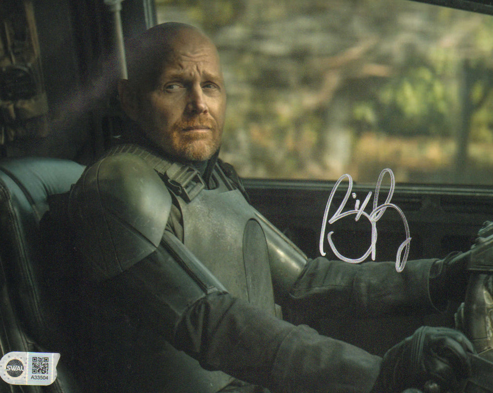 Bill Burr as Migs Mayfield Driving in Star Wars: The Mandalorian (SWAU) Signed 8x10 Photo