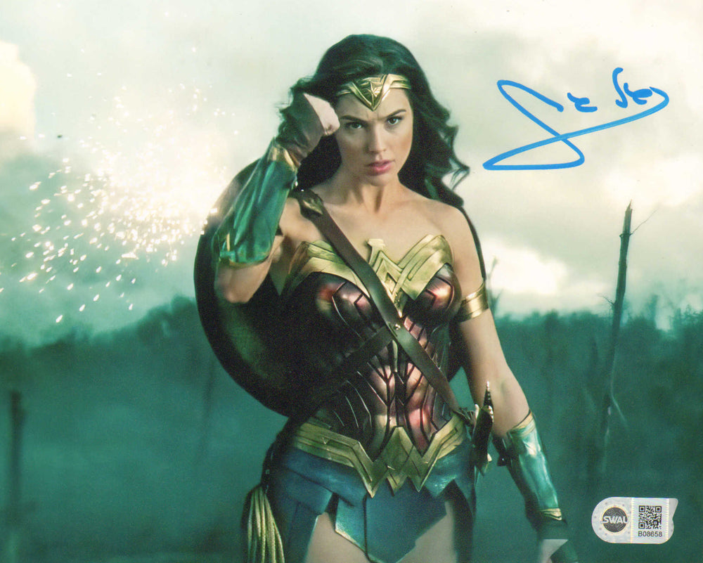 Gal Gadot as Diana Prince / Wonder Woman in Wonder Woman (SWAU) Signed 8x10 Photo