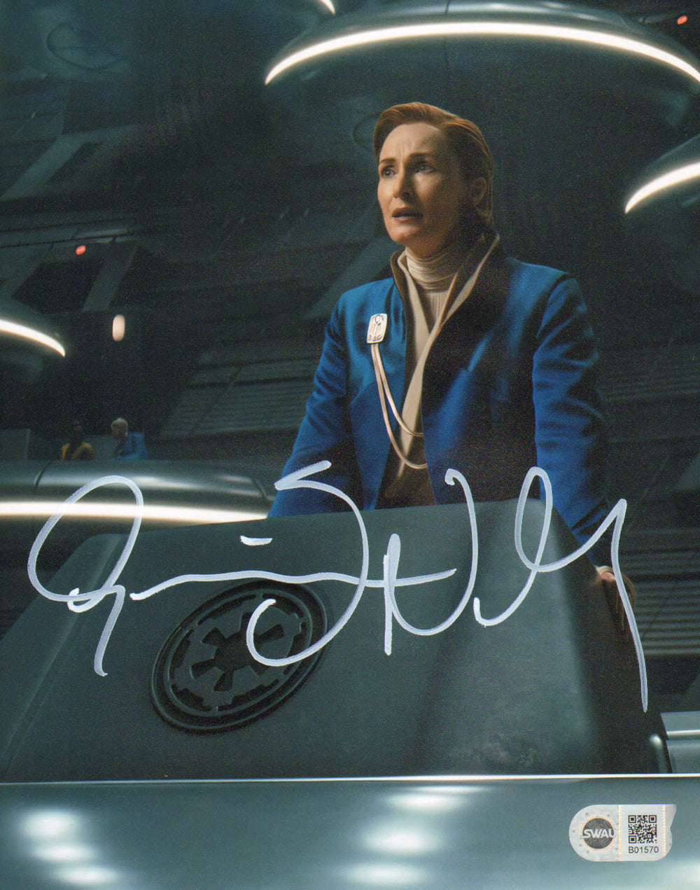 Genevieve O'Reilly as Mon Mothma in Andor (SWAU) Signed 8x10 Photo
