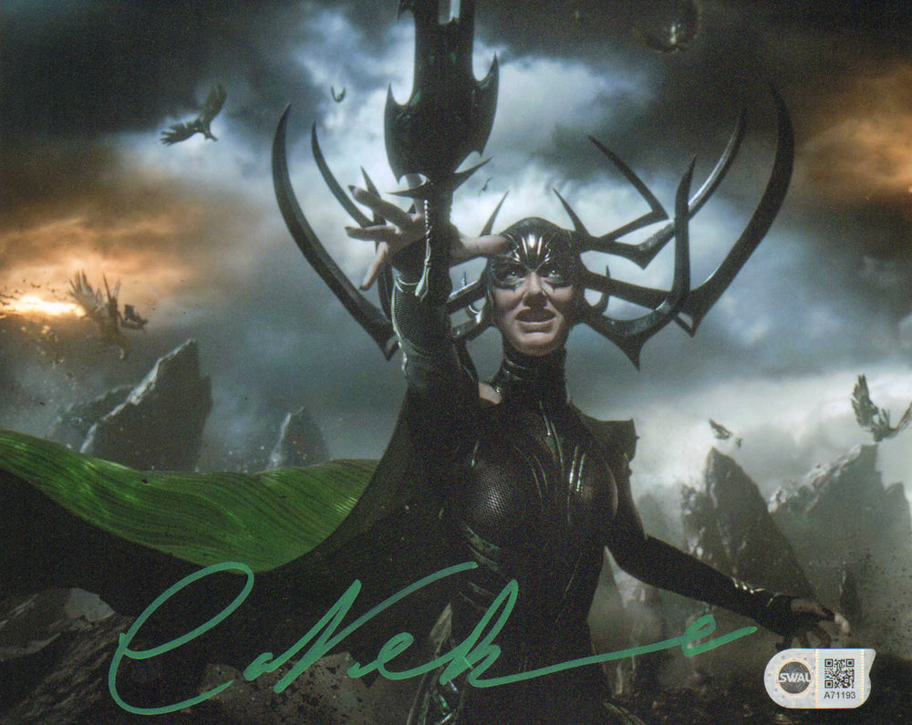 Cate Blanchett as Hela in Thor: Ragnarok (SWAU) Signed 8x10 Photo