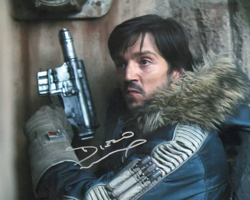 Diego Luna as Cassian Andor from Rogue One: A Star Wars Story (SWAU) Signed 8x10 Photo