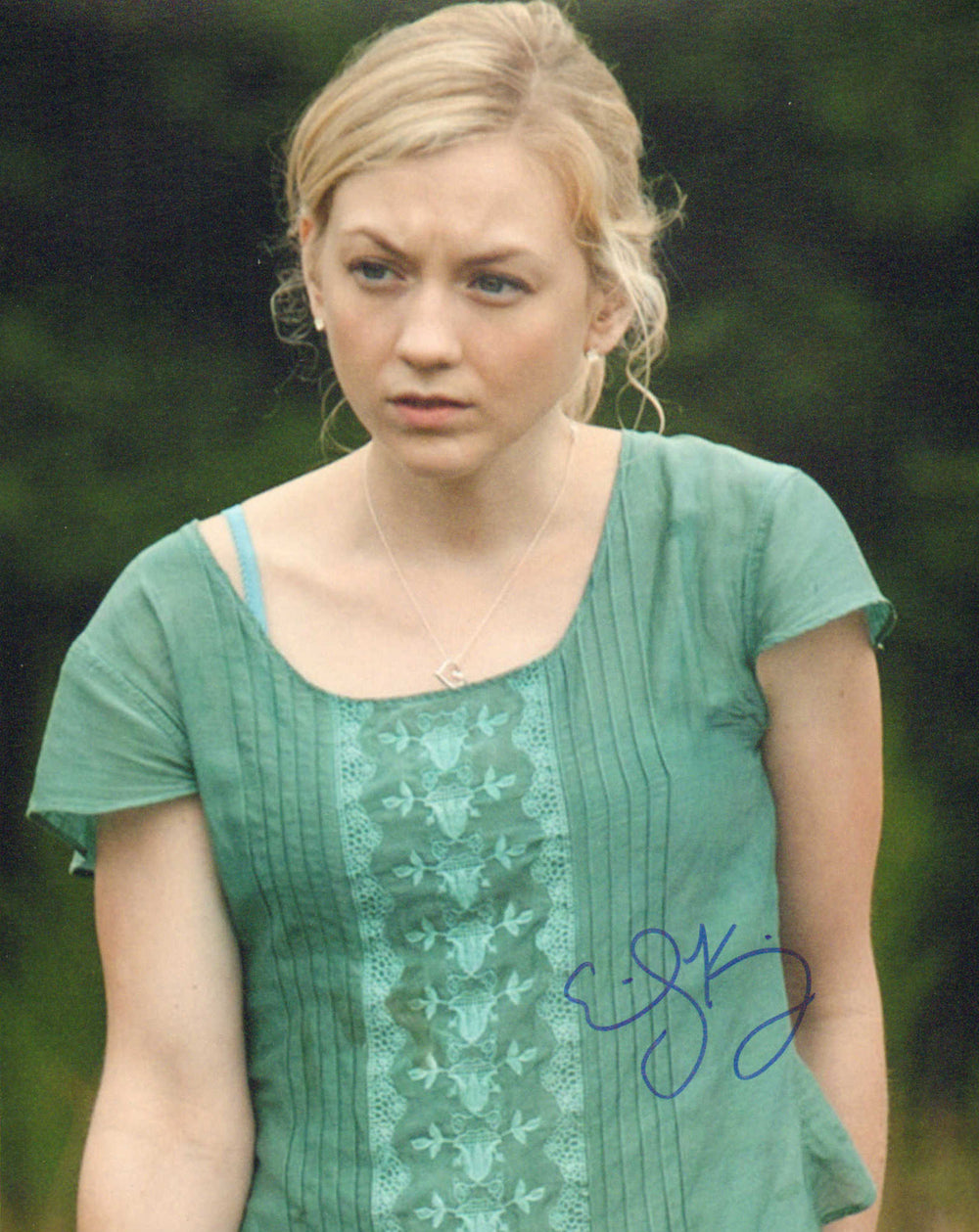Emily Kinney from The Walking Dead Signed 8x10 Photo