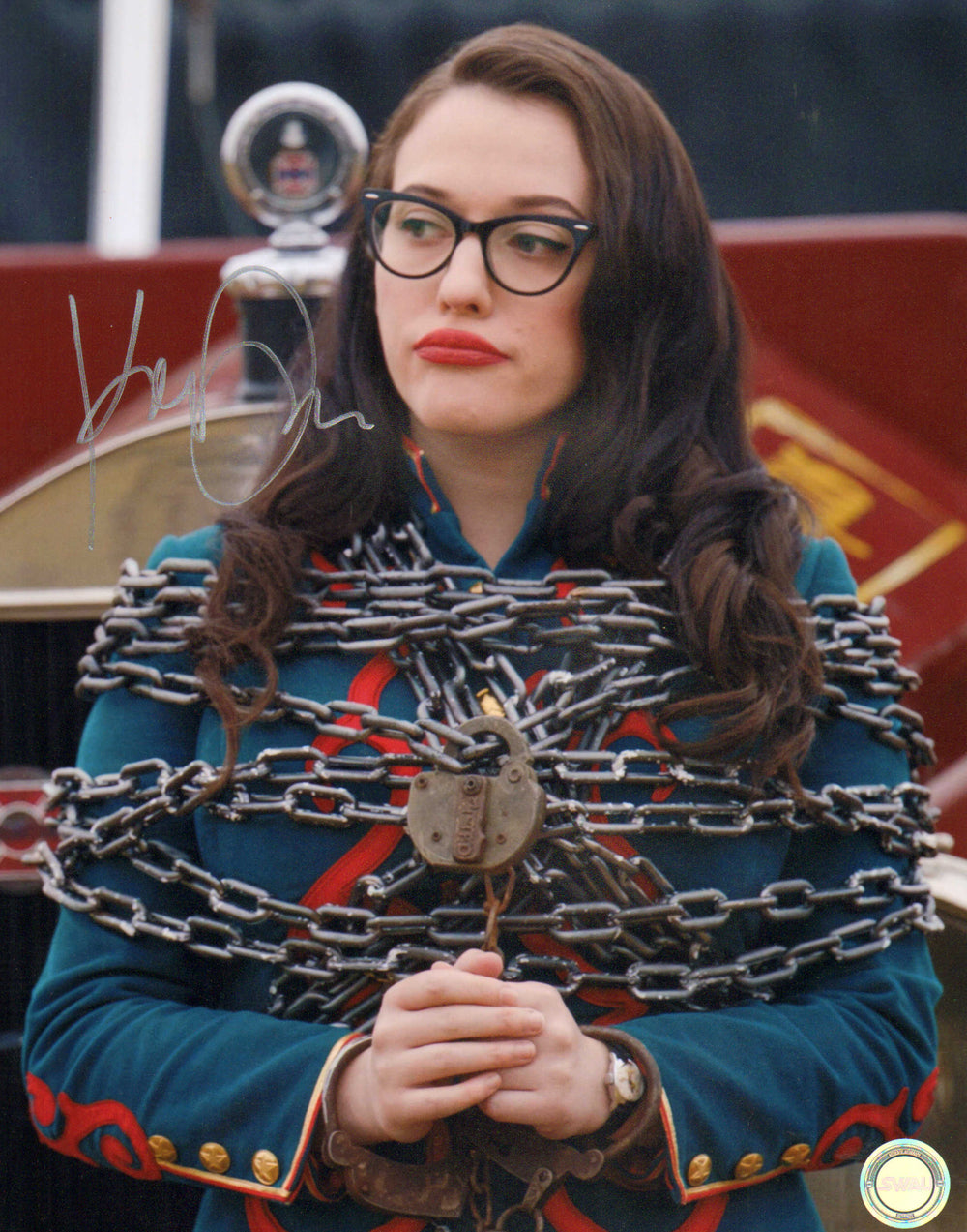 Kat Dennings as Darcy Lewis in WandaVision (SWAU) Signed 11x14 Photo