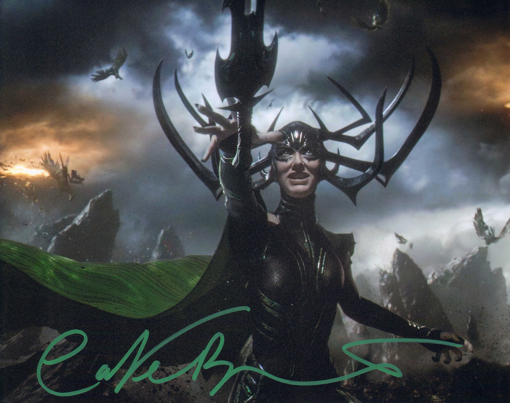 Cate Blanchett as Hela in Thor: Ragnarok (SWAU) Signed 8x10 Photo