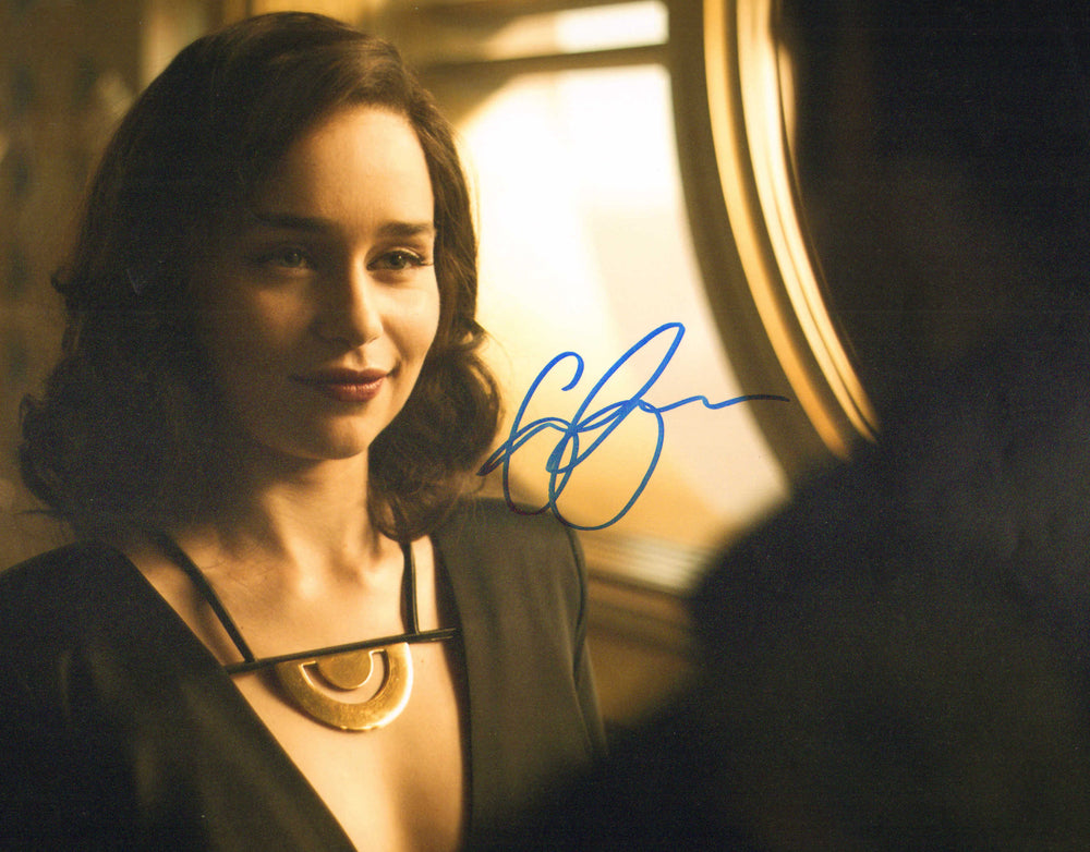 Emilia Clarke as Qi'ra in Solo: A Star Wars Story (Beckett) Signed 11x14 Photo