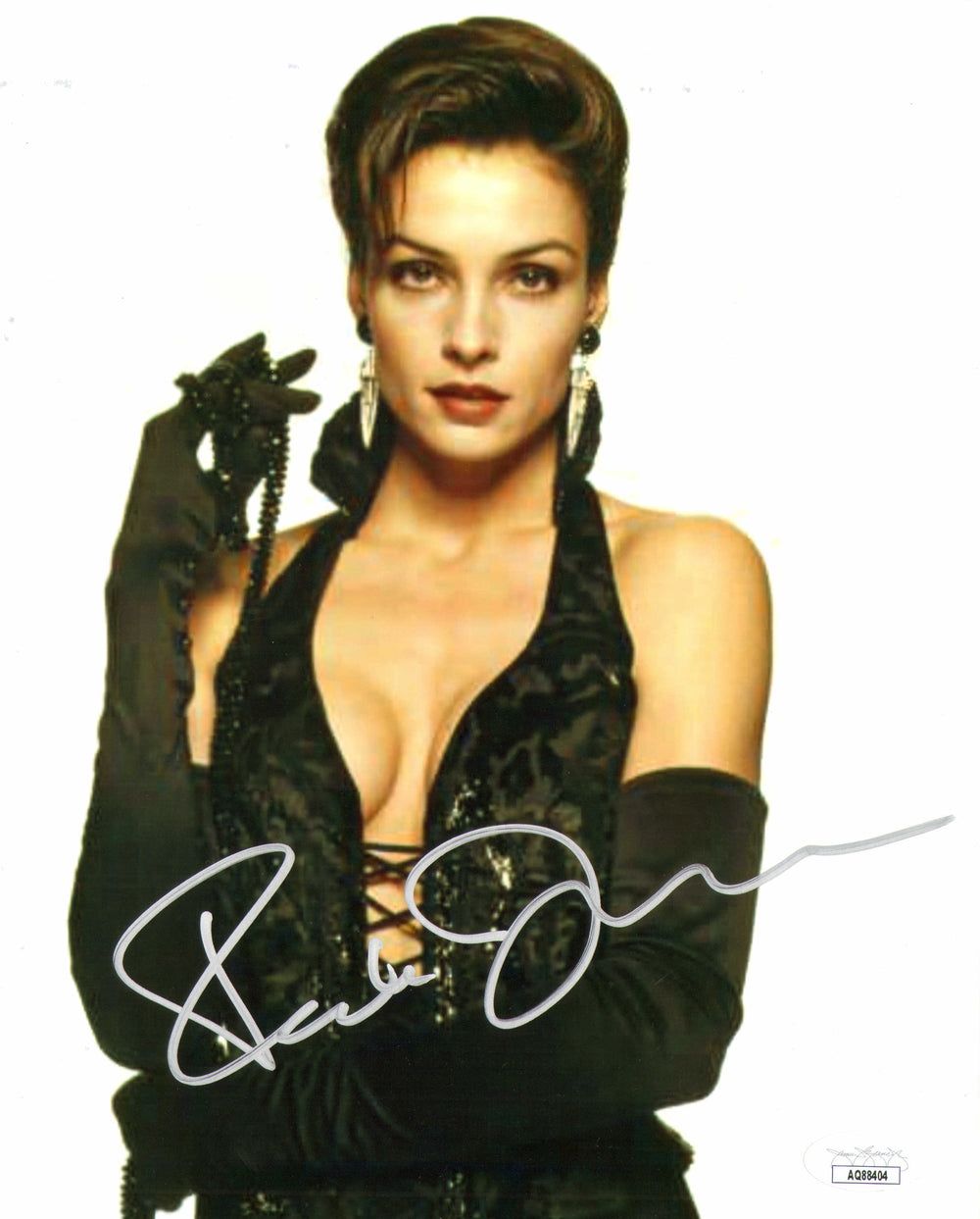 Famke Janssen as Xenia Onatopp in GoldenEye (JSA) Signed 8x10 Photo