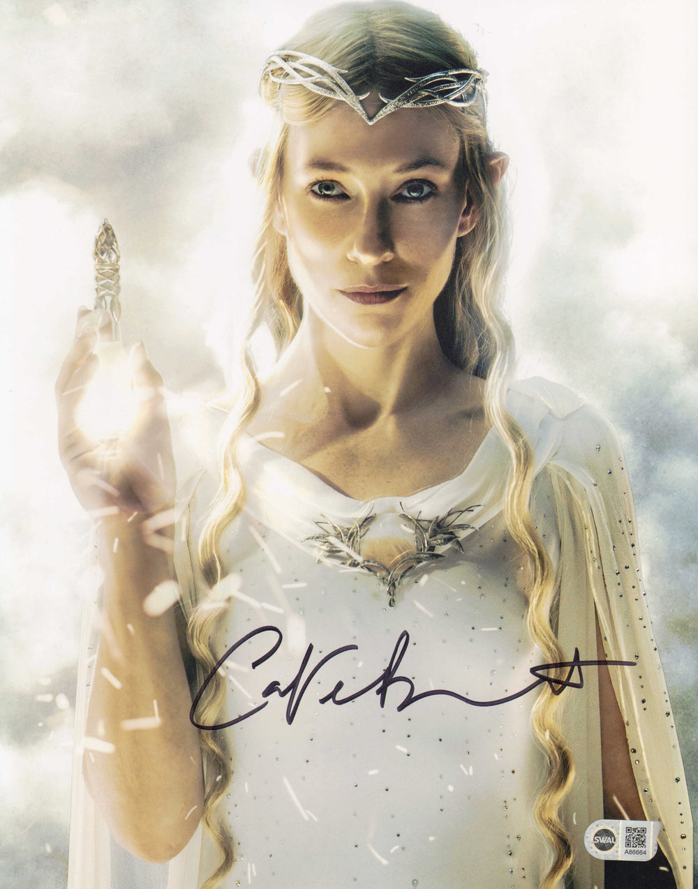 Cate Blanchett as Galadriel in The Hobbit: An Unexpected Journey (SWAU) Signed 11x14 Photo