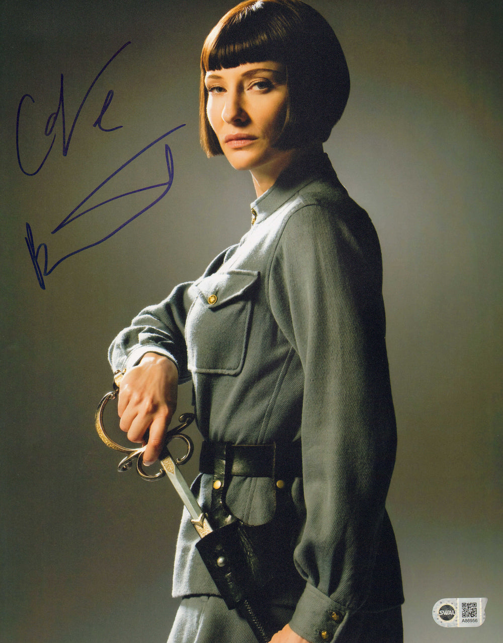 Cate Blanchett as Irina Spalko in Indiana Jones & the Kingdom of the Crystal Skull (SWAU) Signed 11x14 Photo