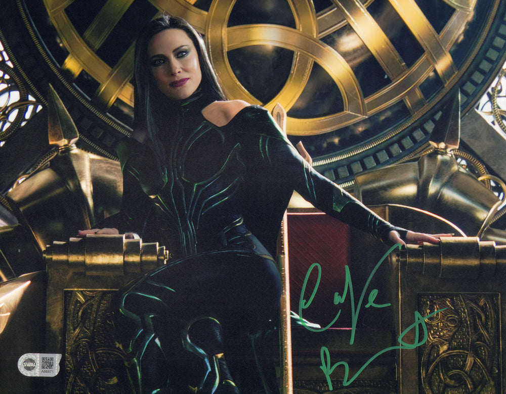 Cate Blanchett as Hela in Thor: Ragnarok (SWAU) Signed 11x14 Photo