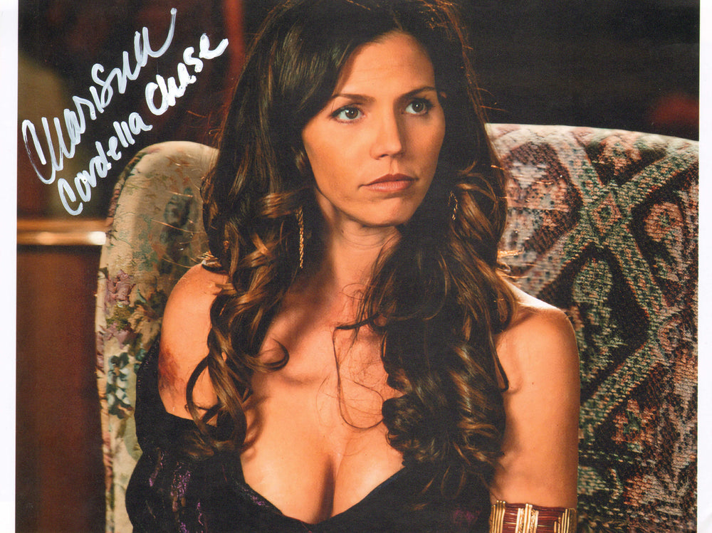 Charisma Carpenter as Cordelia Chase in Buffy the Vampire Slayer Signed 8x11 Photo with Character Name