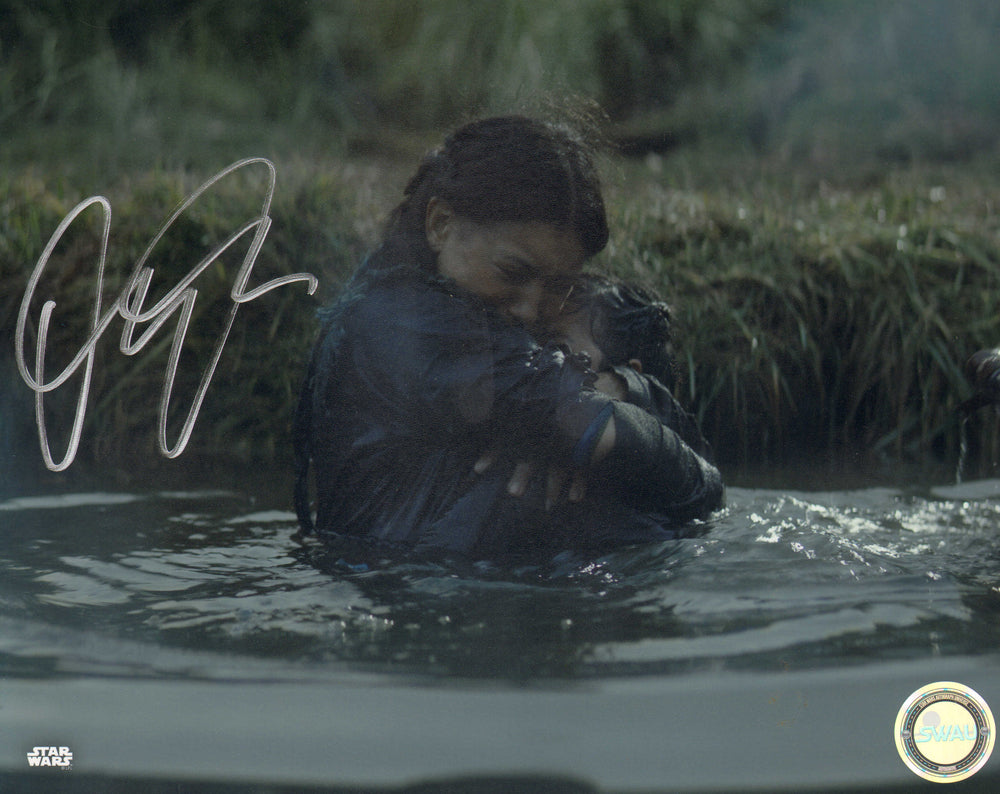 Julia Jones as Omera in Star Wars: The Mandalorian (SWAU) Signed 8x10 Photo