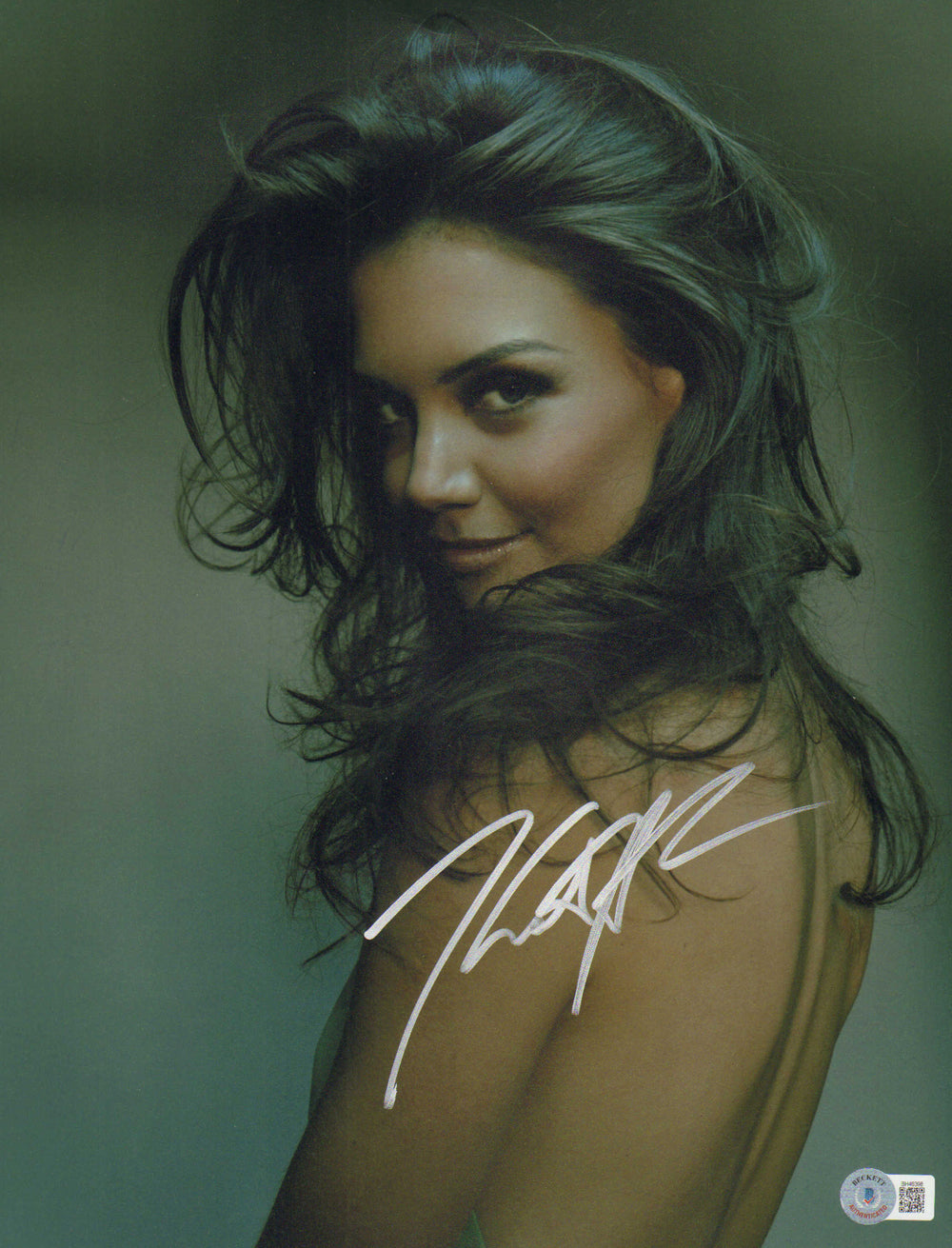 Katie Holmes from Dawson's Creek & Batman Begins Sexy (Beckett) Signed 11x14 Photo