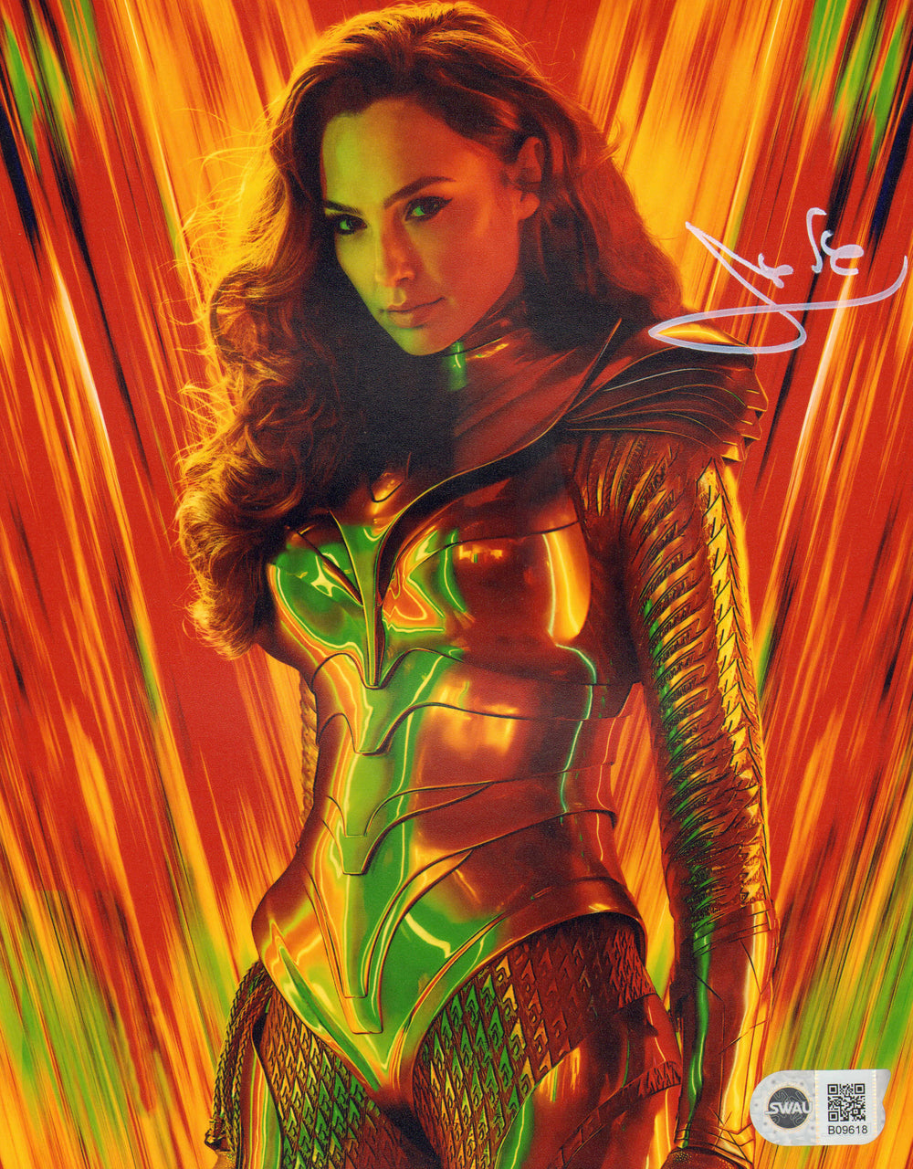 Gal Gadot as Wonder Woman in Wonder Woman 1984 (SWAU) Signed 8x10 Photo