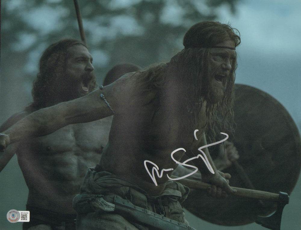 Alexander Skarsgård as Amleth in Robert Eggers' The Northman (Beckett) Signed 11x14 Photo