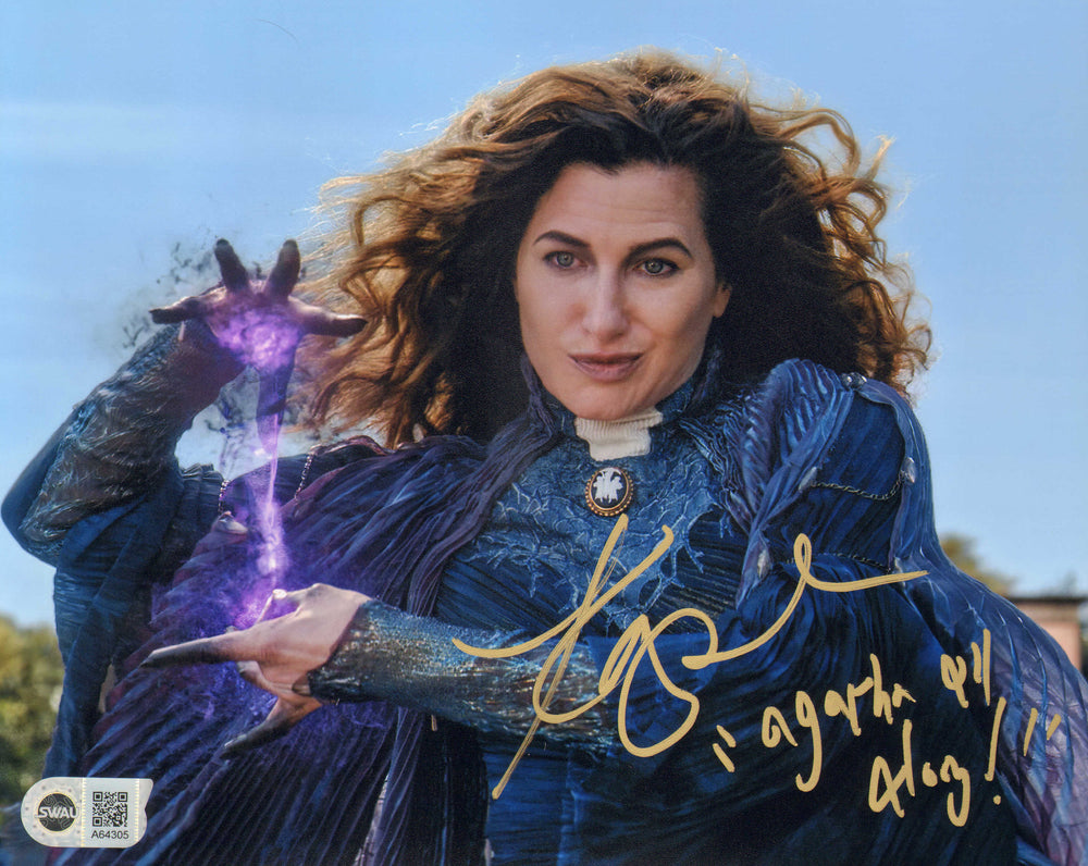 Kathryn Hahn as Agatha Harkness in WandaVision (SWAU) Signed 8x10 Photo with 