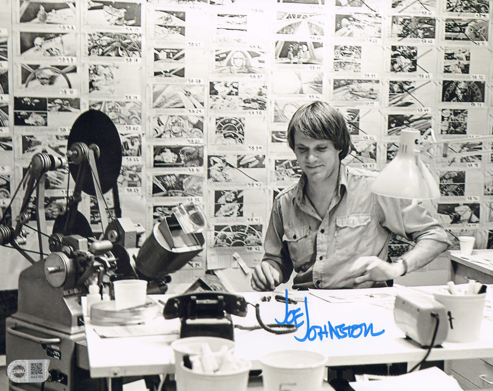Joe Johnston Behind the Scenes of Star Wars (SWAU) Signed 11x14 Photo