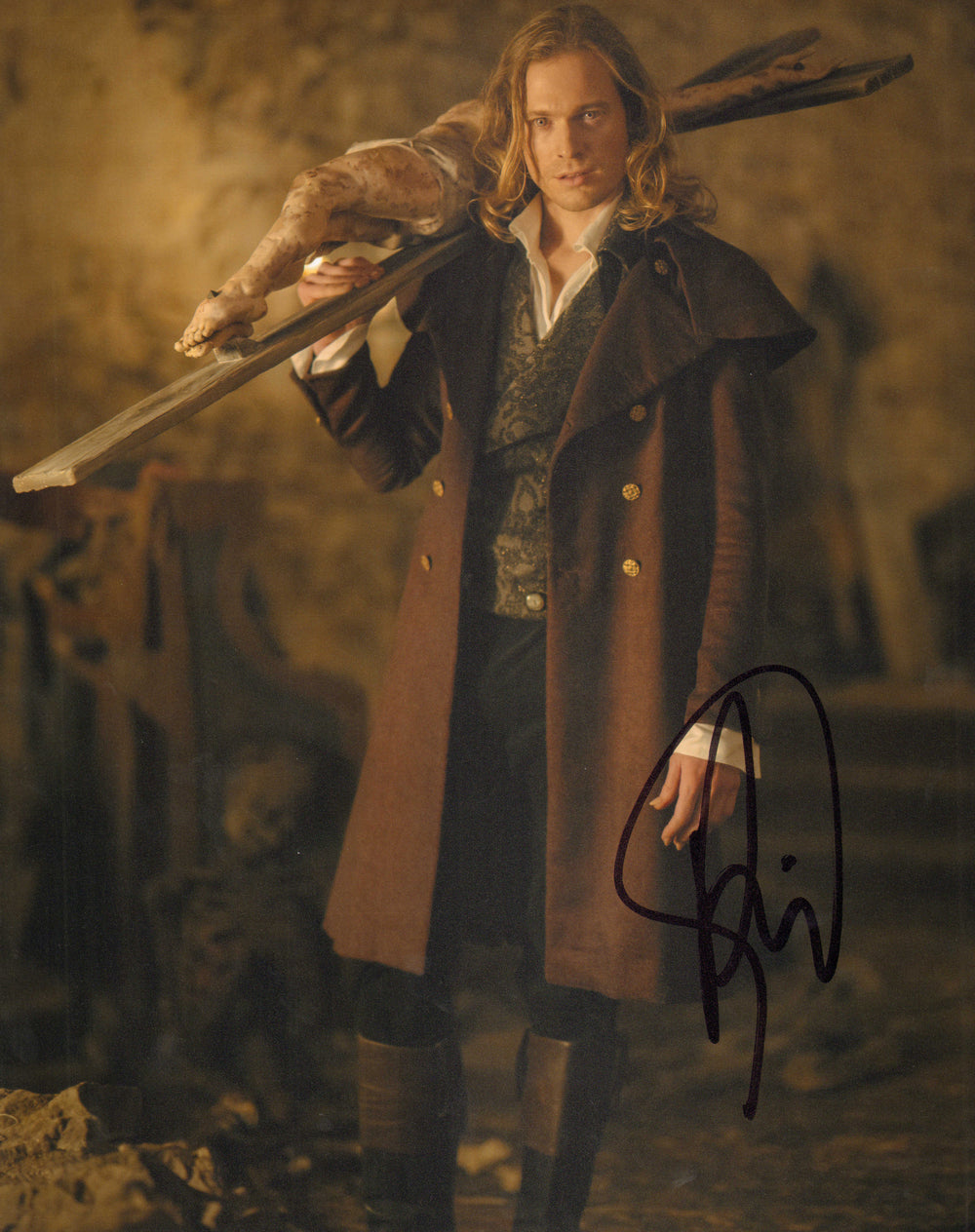 Sam Reid as Lestat de Lioncourt in Interview with the Vampire Signed 11x14 Photo